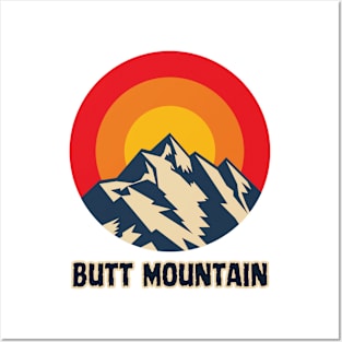 Butt Mountain Posters and Art